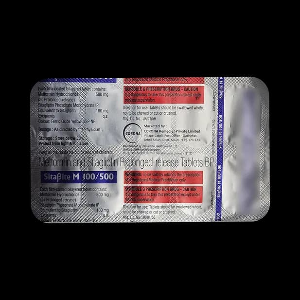 DIBOTAB-M 100/500MG TAB