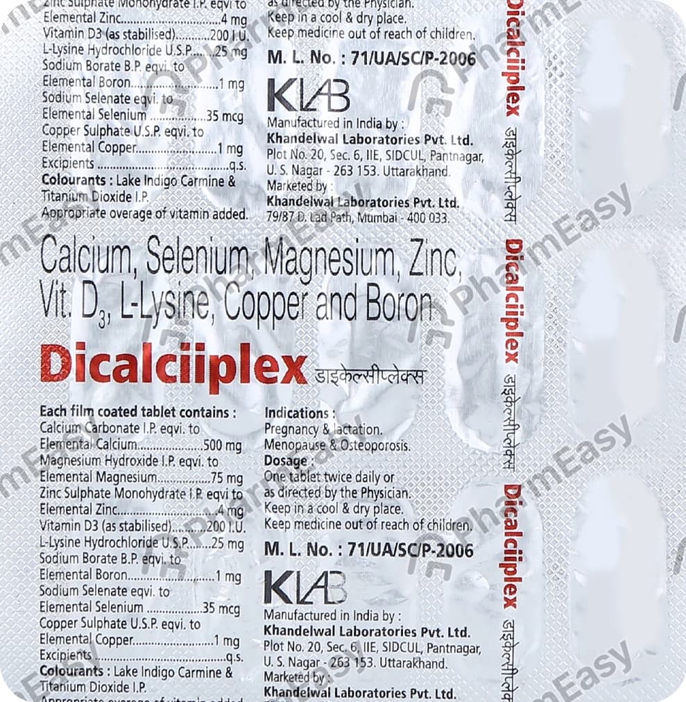 DICALCIIPLEX TAB