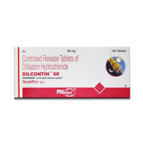 DILCONTIN-60 TAB 10`S