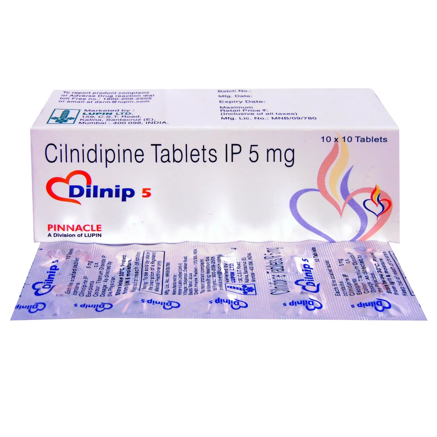 DILNIP 5MG TAB