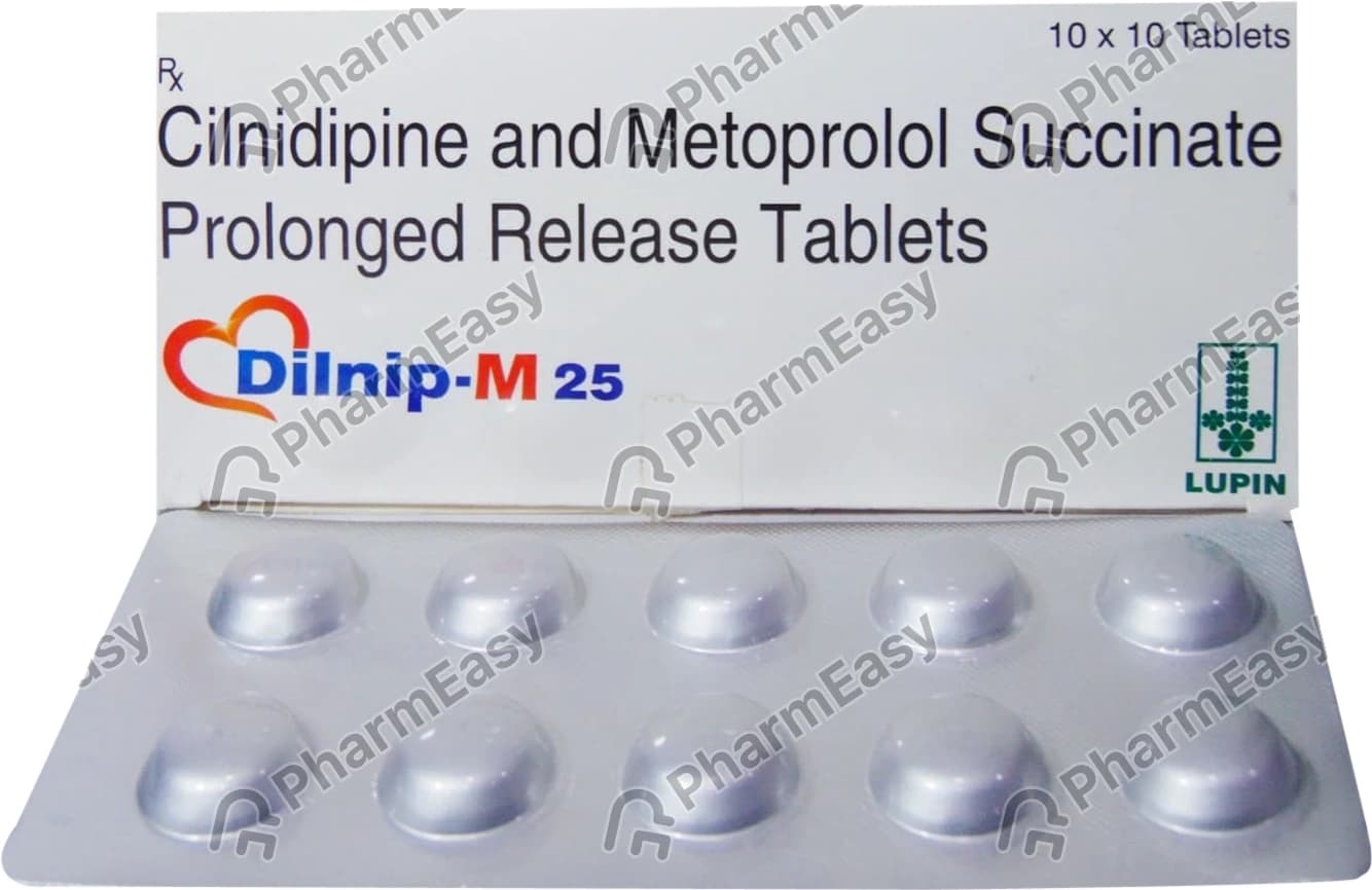 DILNIP M 25MG TAB