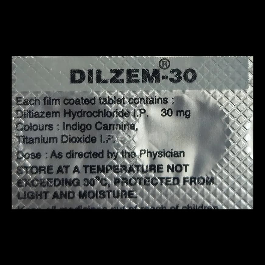 DILZEM 30 TAB 15`S