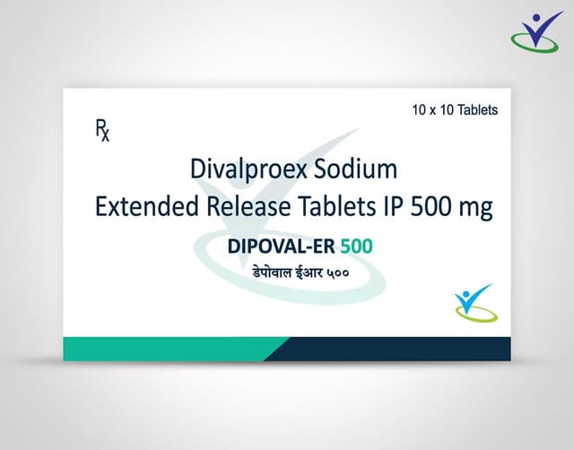 Dipoval ER 500MG Tab