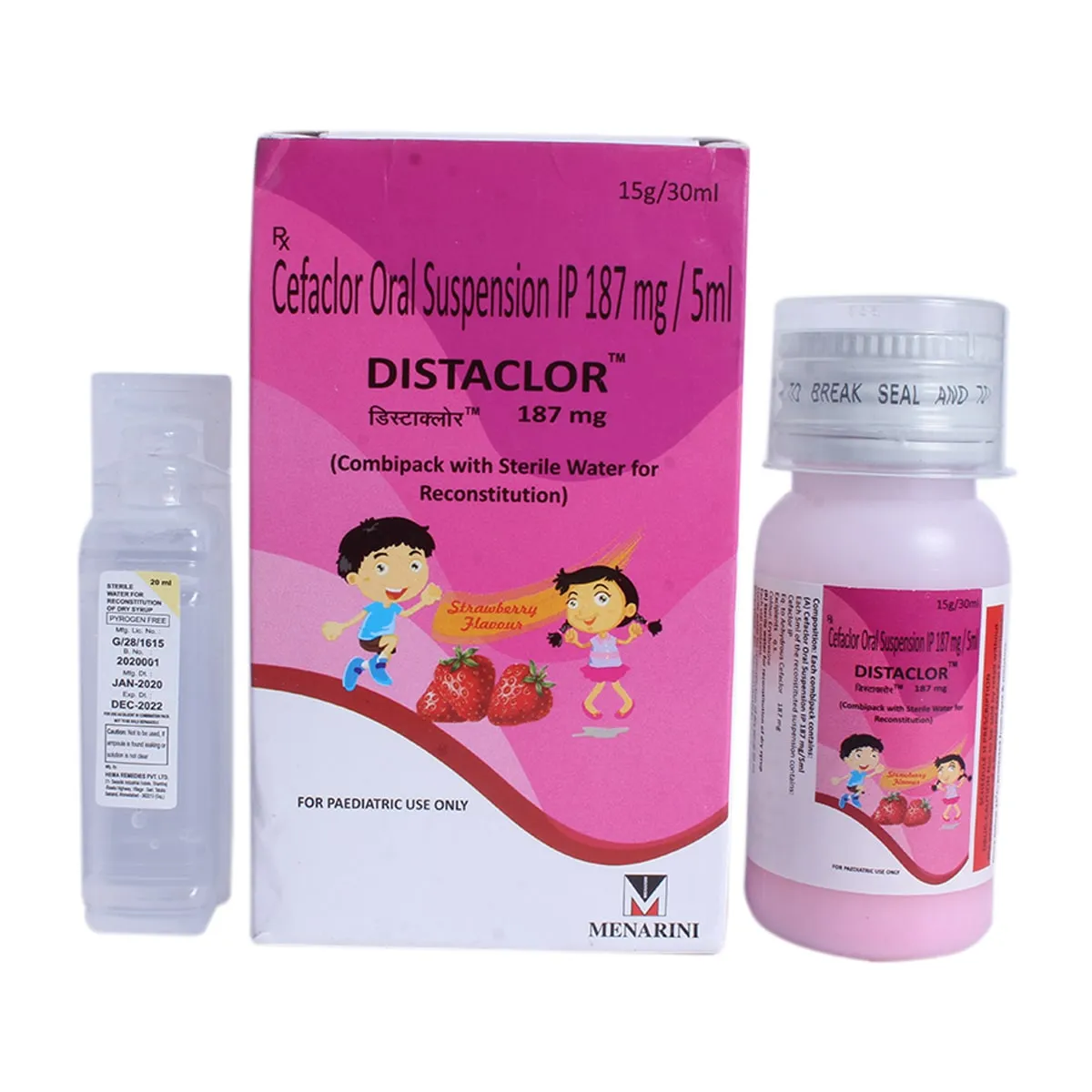 DISTACLOR 187MG SU 30ML