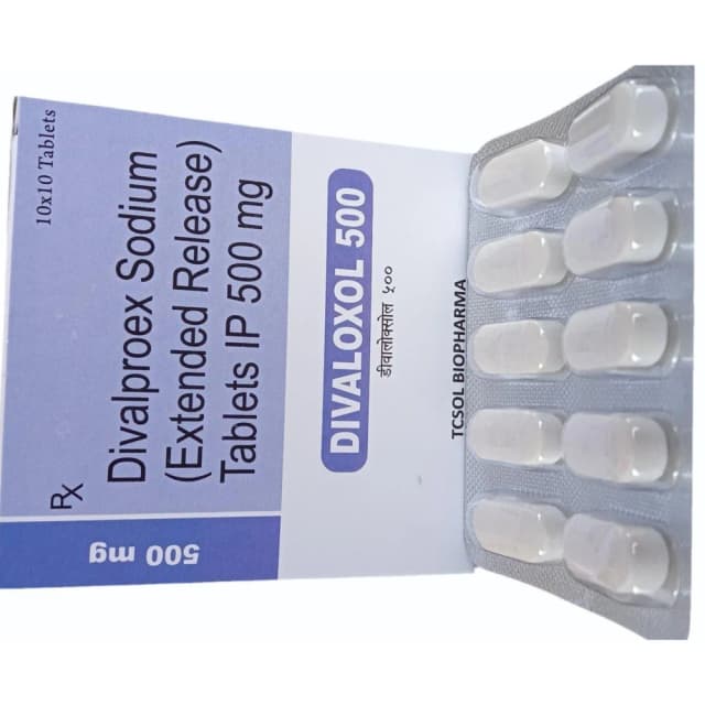 Divaid-ER 500MG Tab