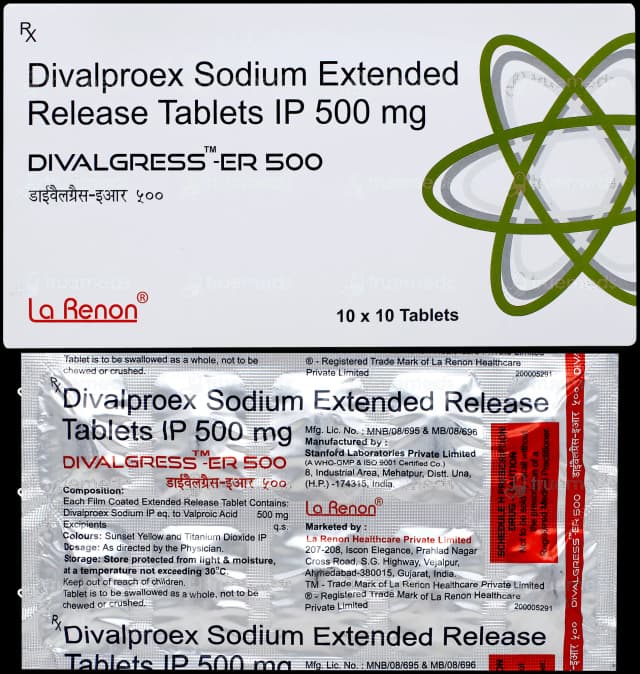 Divalgress Er 500MG Tab
