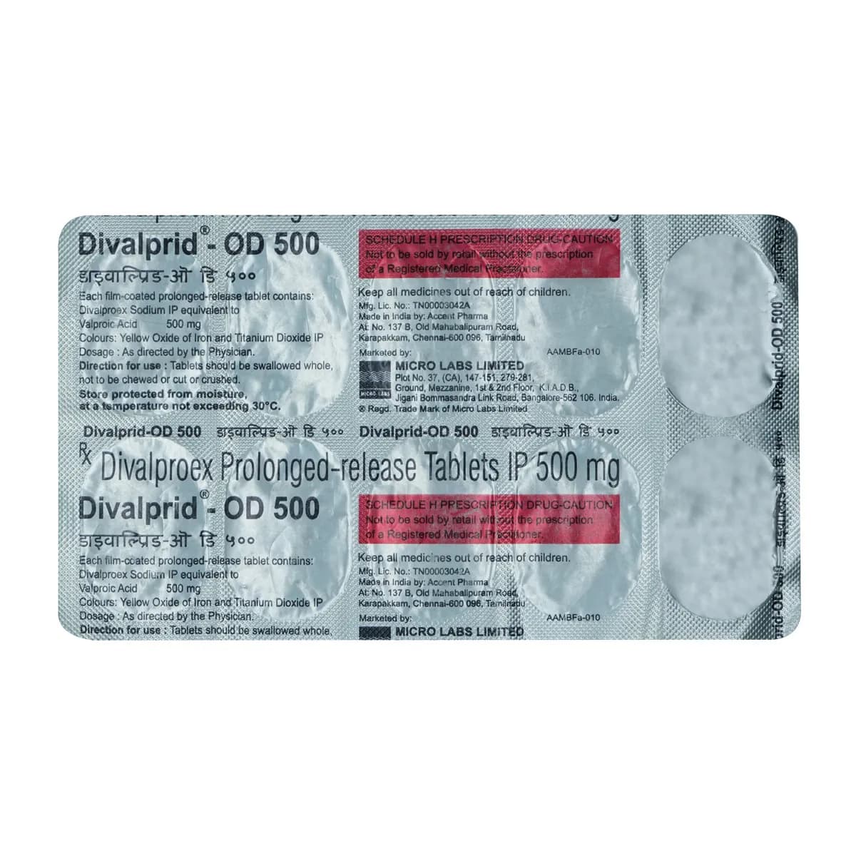 DIVALPRID OD 500MG