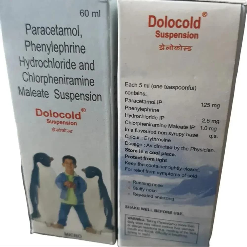 DOLOCOLD SUSP 60ML