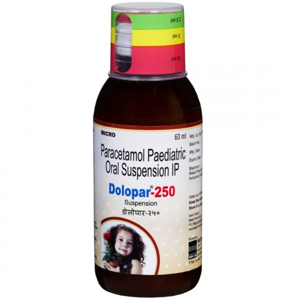 Dolopar 250MG Sus 60ML