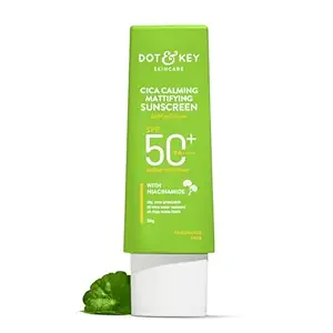 Dot And Key Cica Calming Mattifying SPF 50+ PA++++ Sunscreen