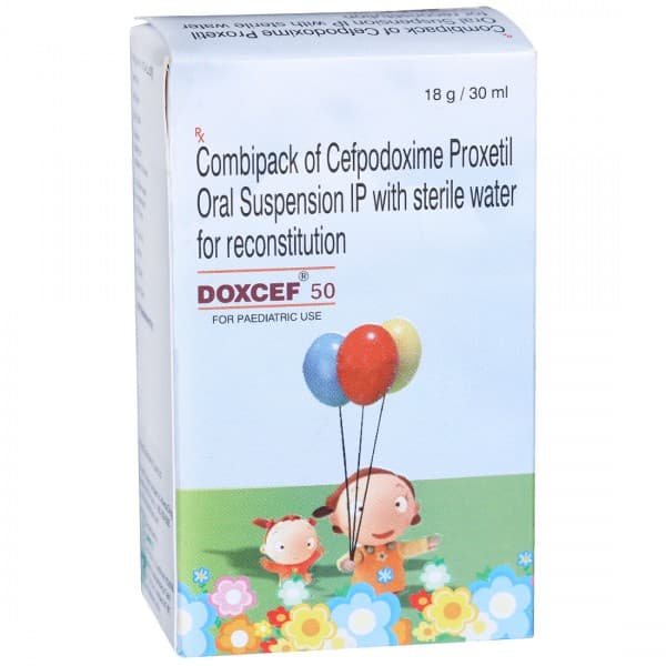 DOXCEF XL 50MG SYRUP