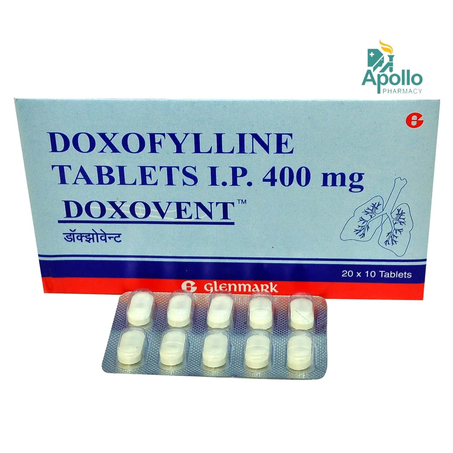 DOXOVENT 400MG TAB 10`S