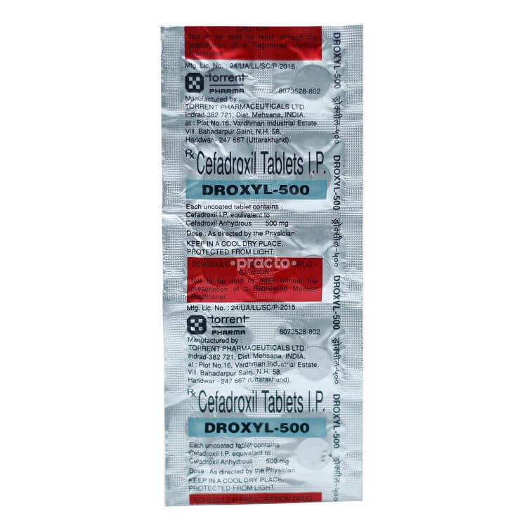 DROXYL 500 TAB 10`S