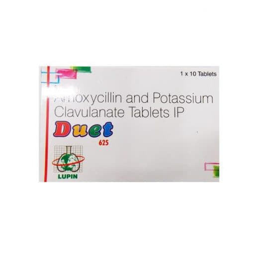 DUET 625MG TAB