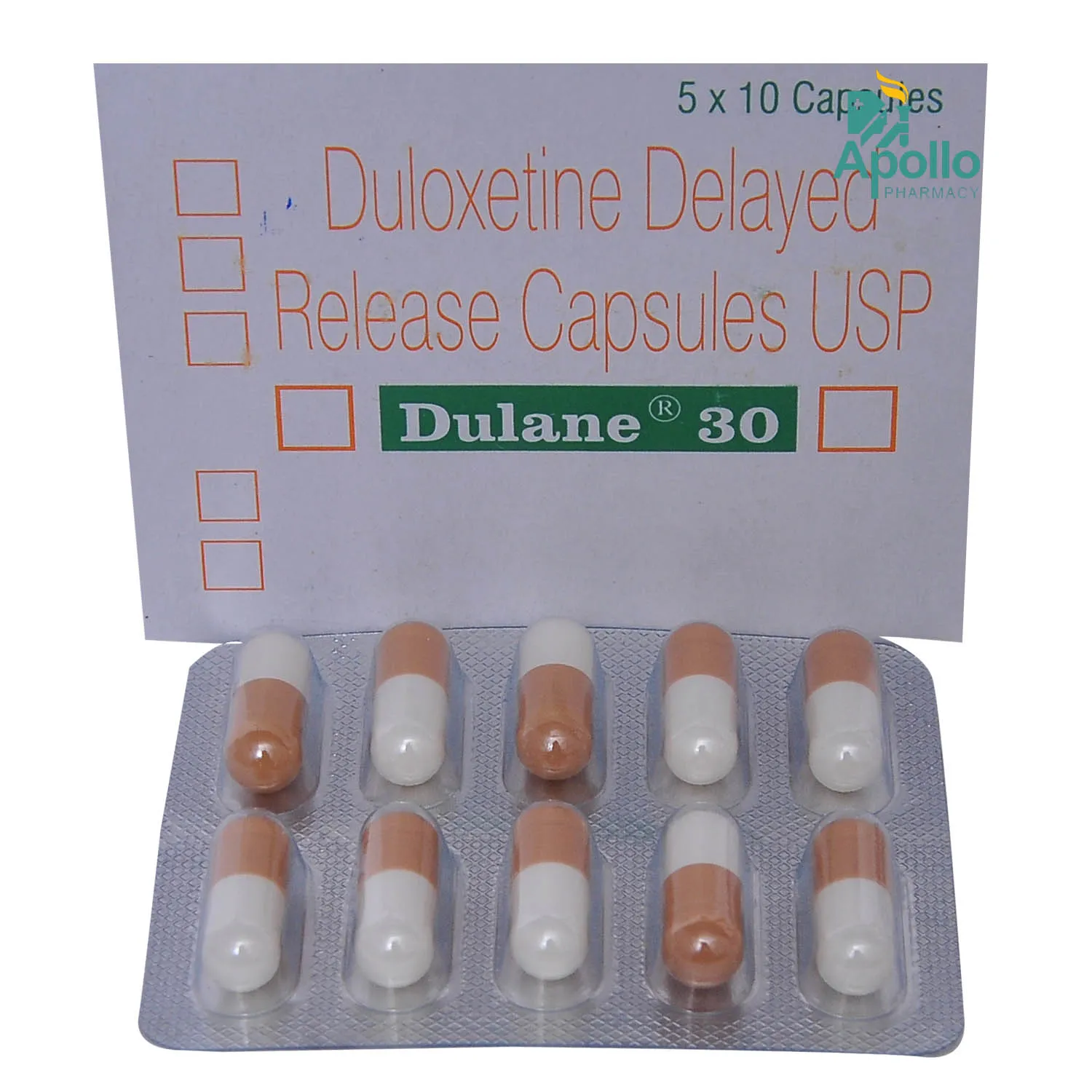 DULANE M 30MG CAP 10`S