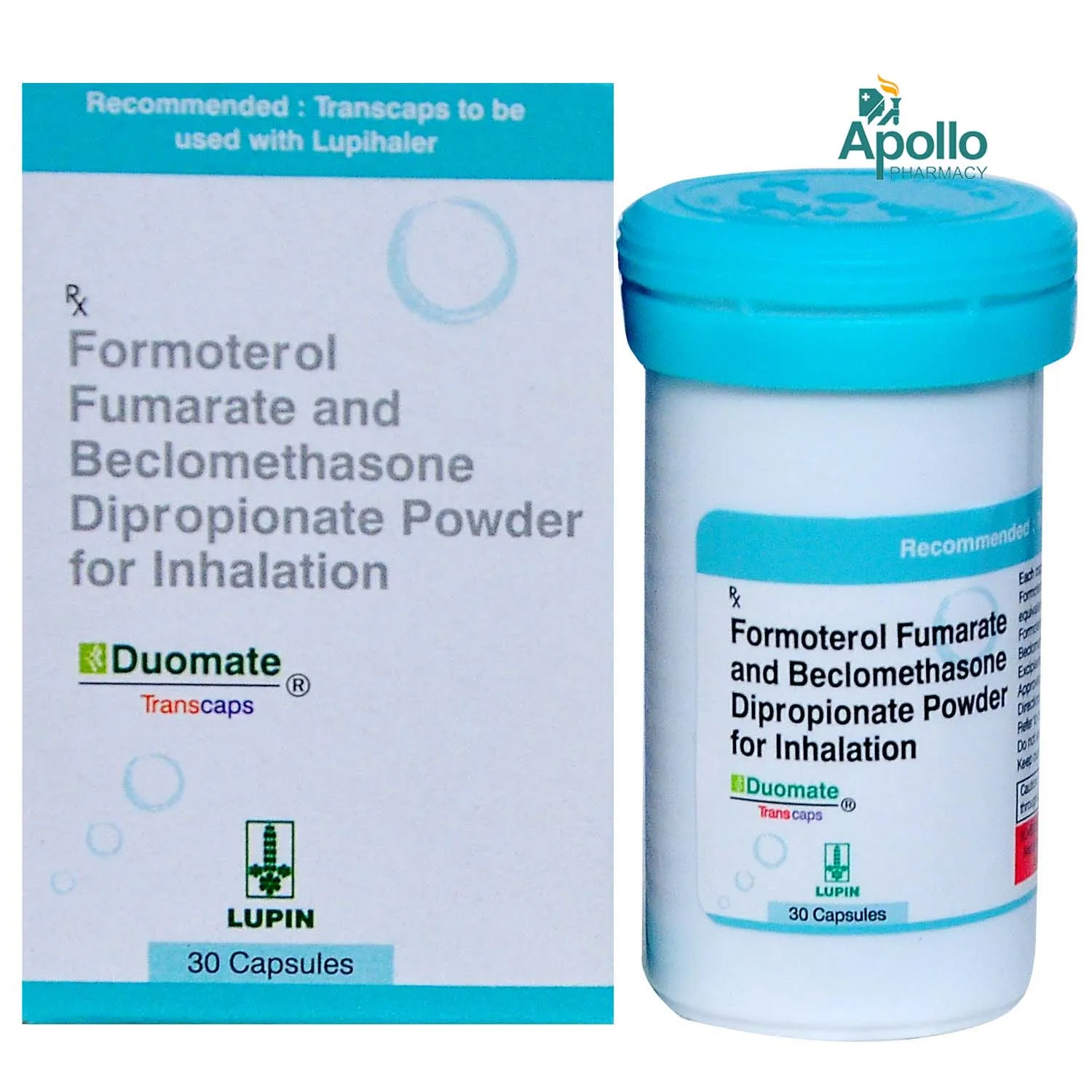 DUOMATE TRANSCAPS 30S