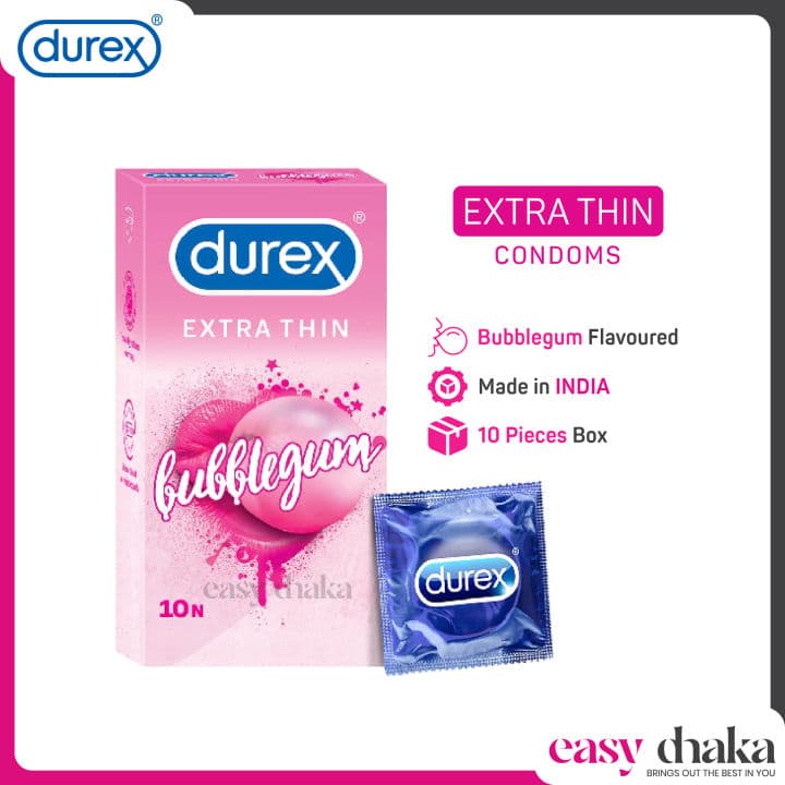 DUREX THIN BUBBLEGUM 10`S