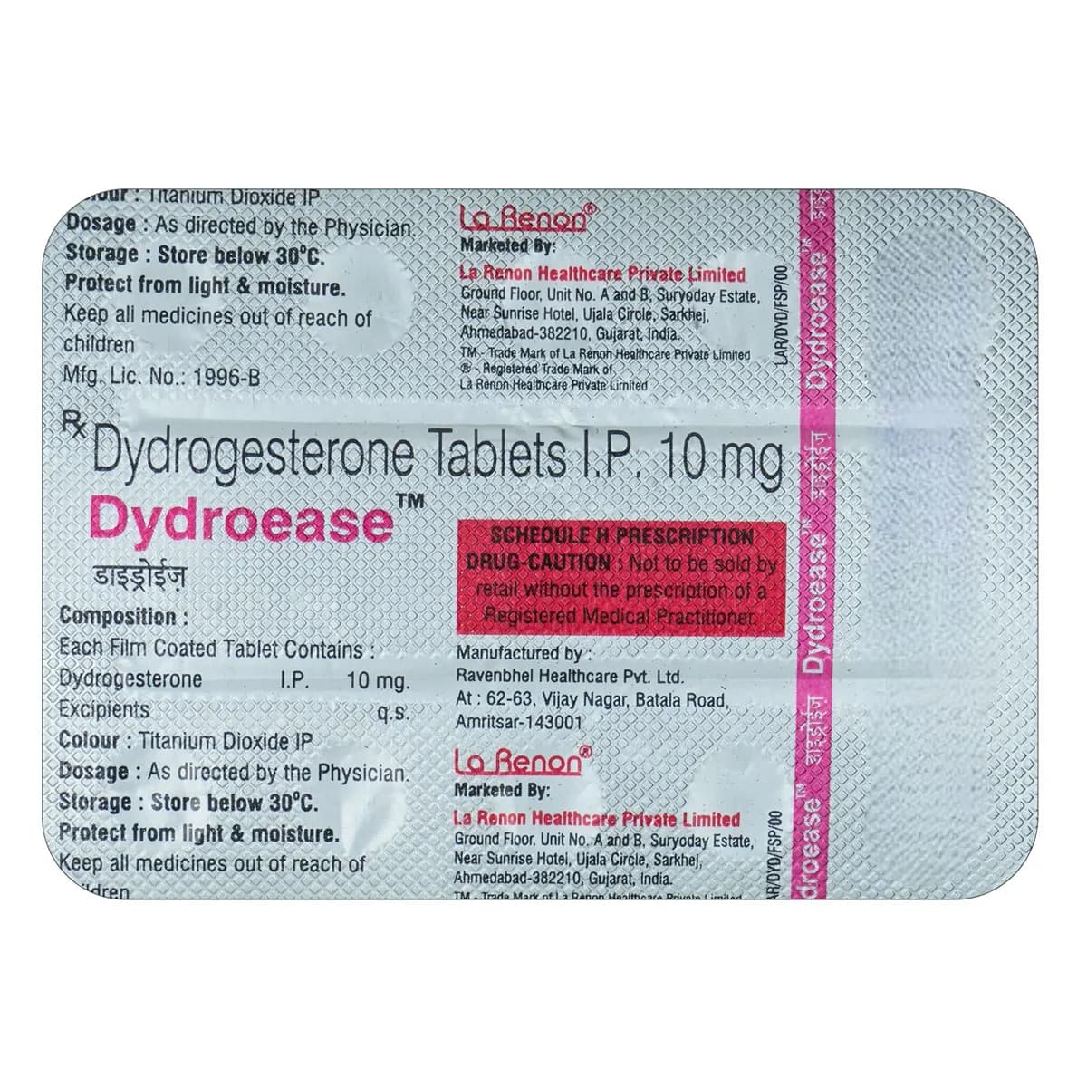 DYDROEASE TAB