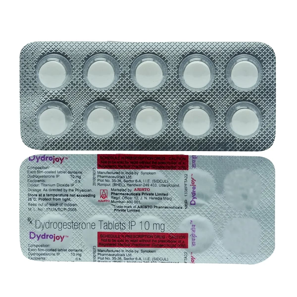 DYDROJOY 10MG TAB