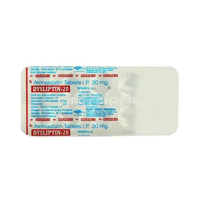 DYSLIPTIN 20MG TAB