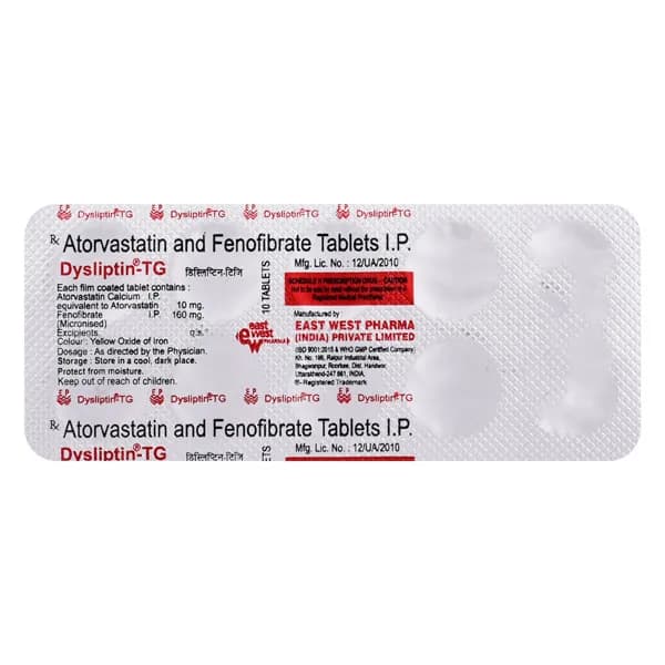 DYSLIPTIN 5MG TAB