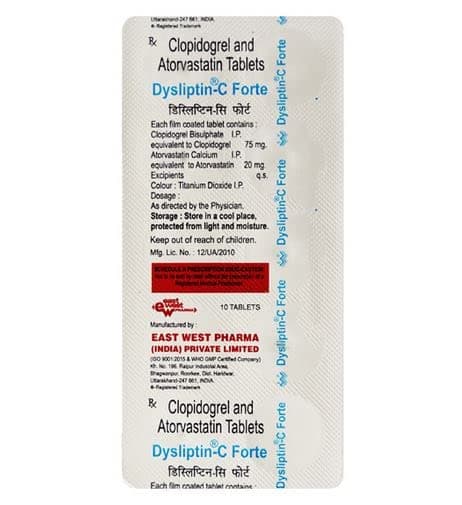 DYSLIPTIN C FORTE TAB
