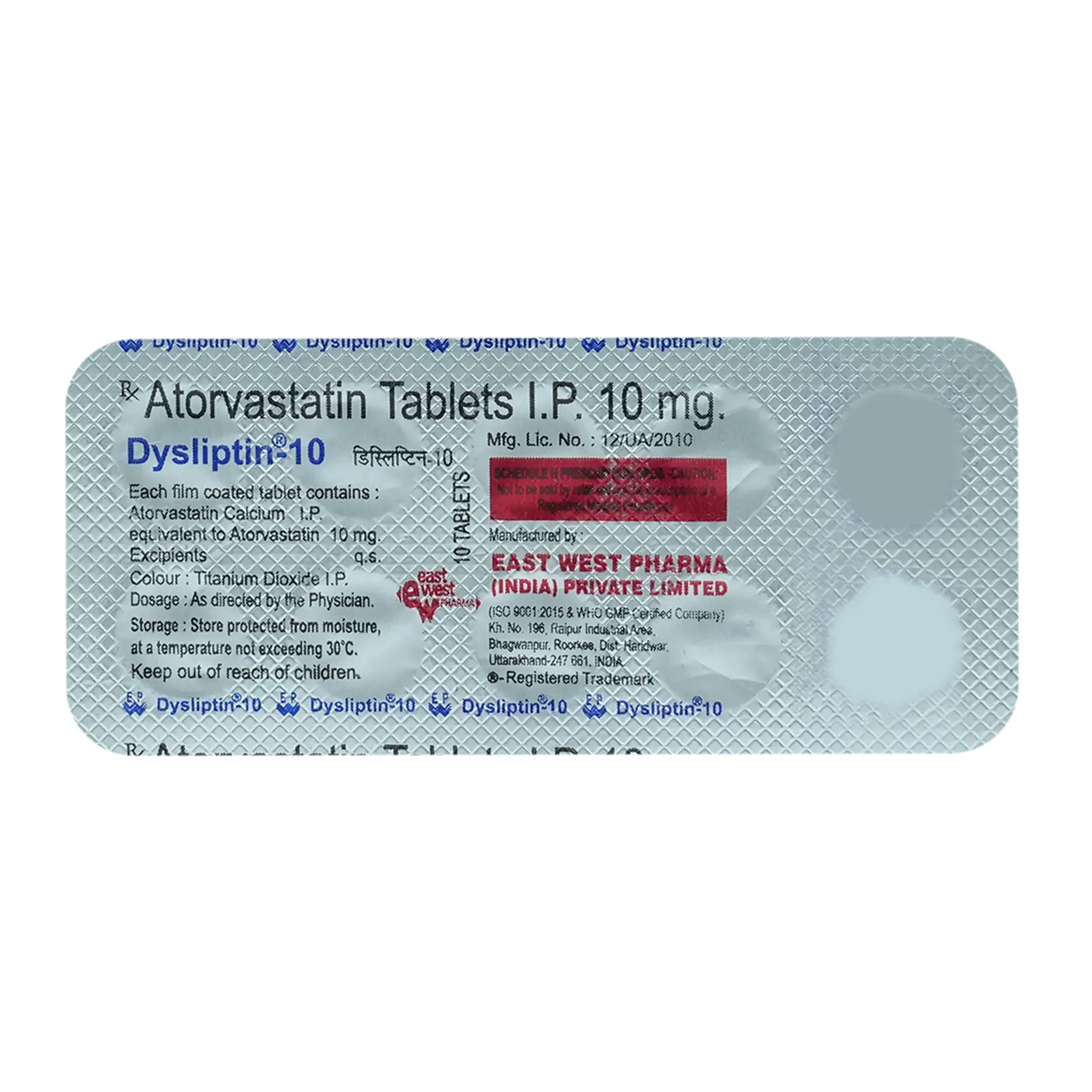 DYSLIPTIN TG TAB