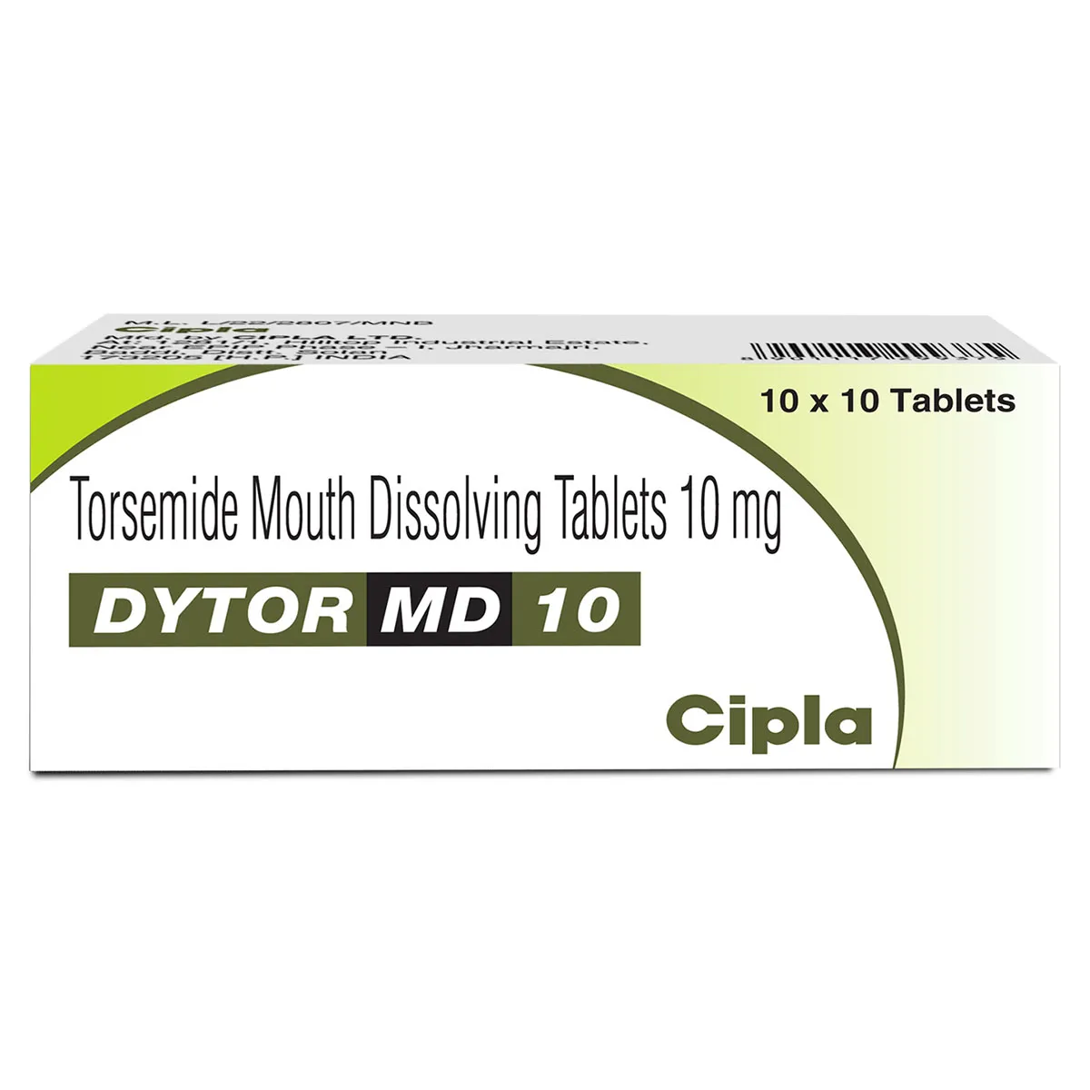 DYTOR MD 10MG TAB 10S