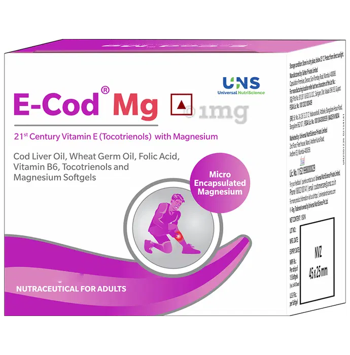 E-Cod MG Softgels Cap