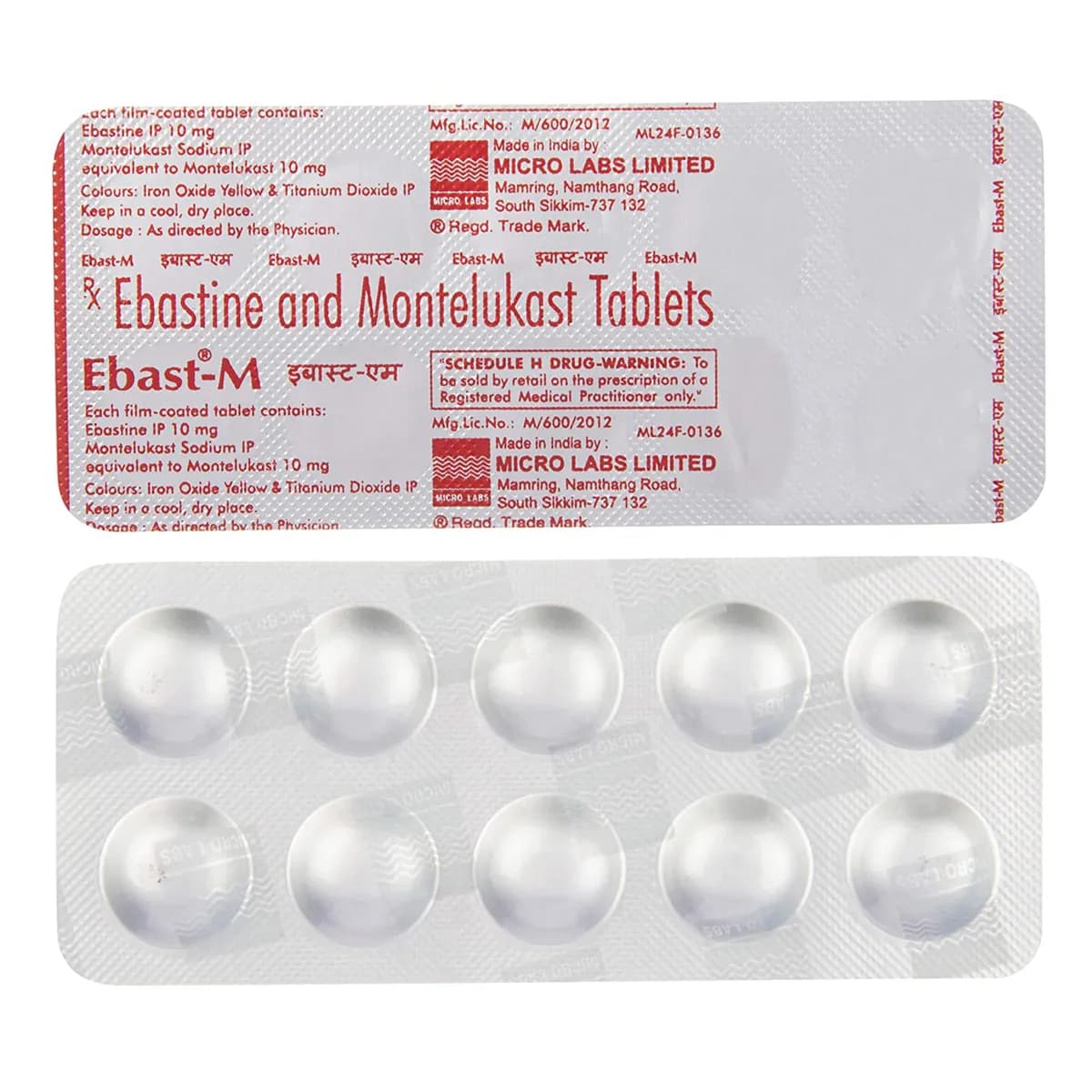 EBAST M TAB 15`S