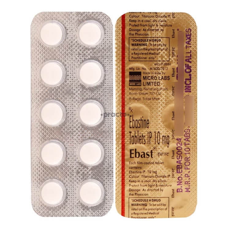 EBAST TAB 10`S