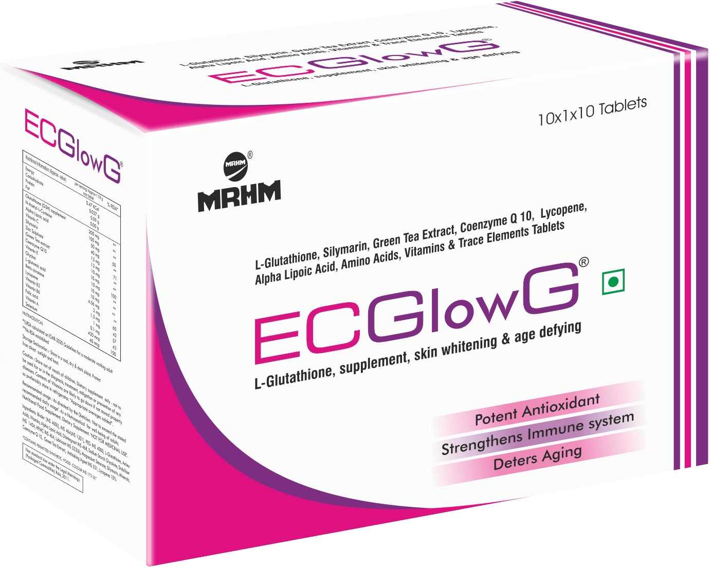 EC GLOW G 600MG TAB