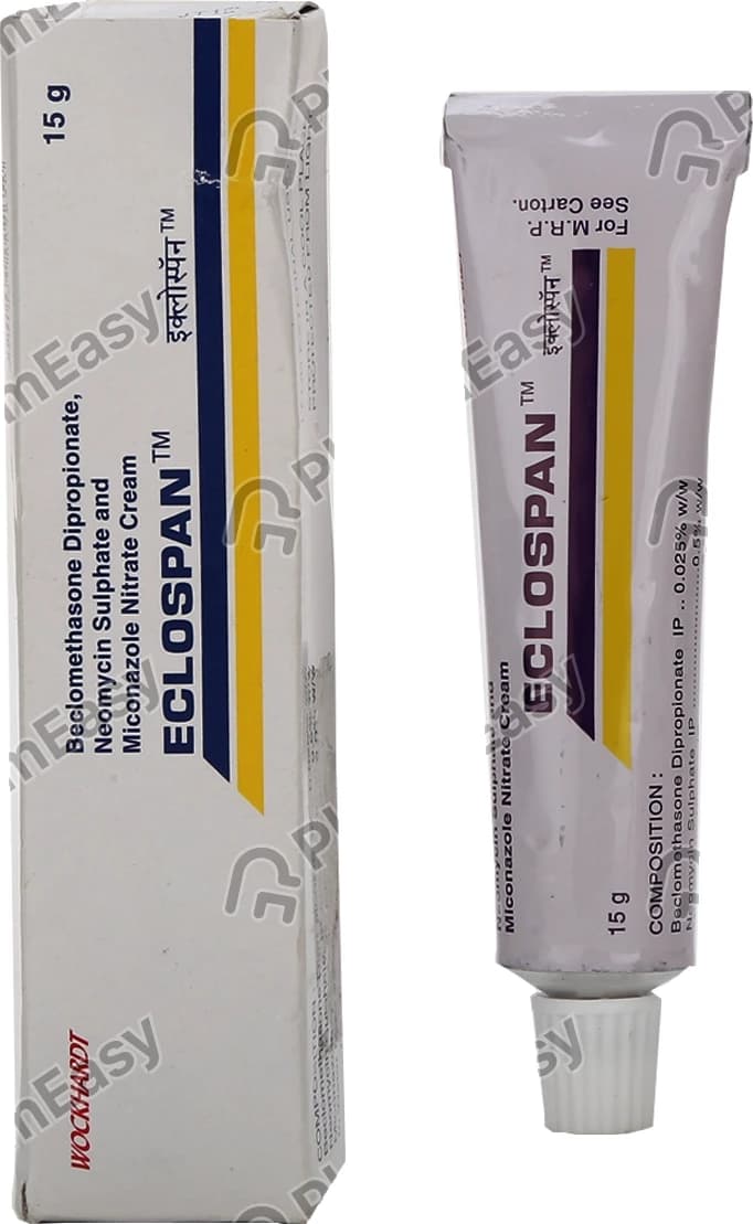 ECLOSPAN CREAM 15GM