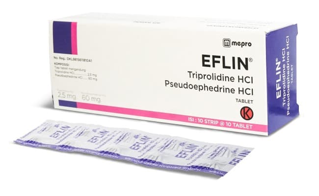 EFLIN M 25MG TAB