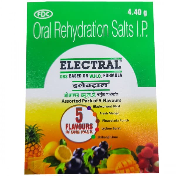 ELECTRAL ASSORTED 5 FLAVOURS SACHET