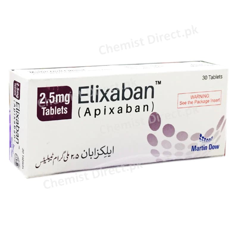 ELIXABAN 2.5MG TAB