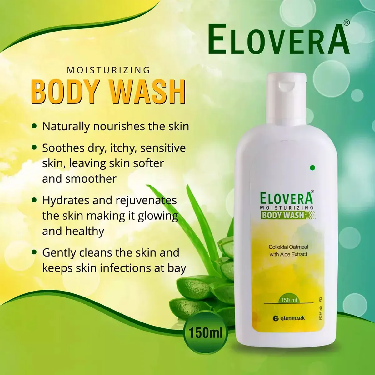 ELOVERA BODY WASH 150ML