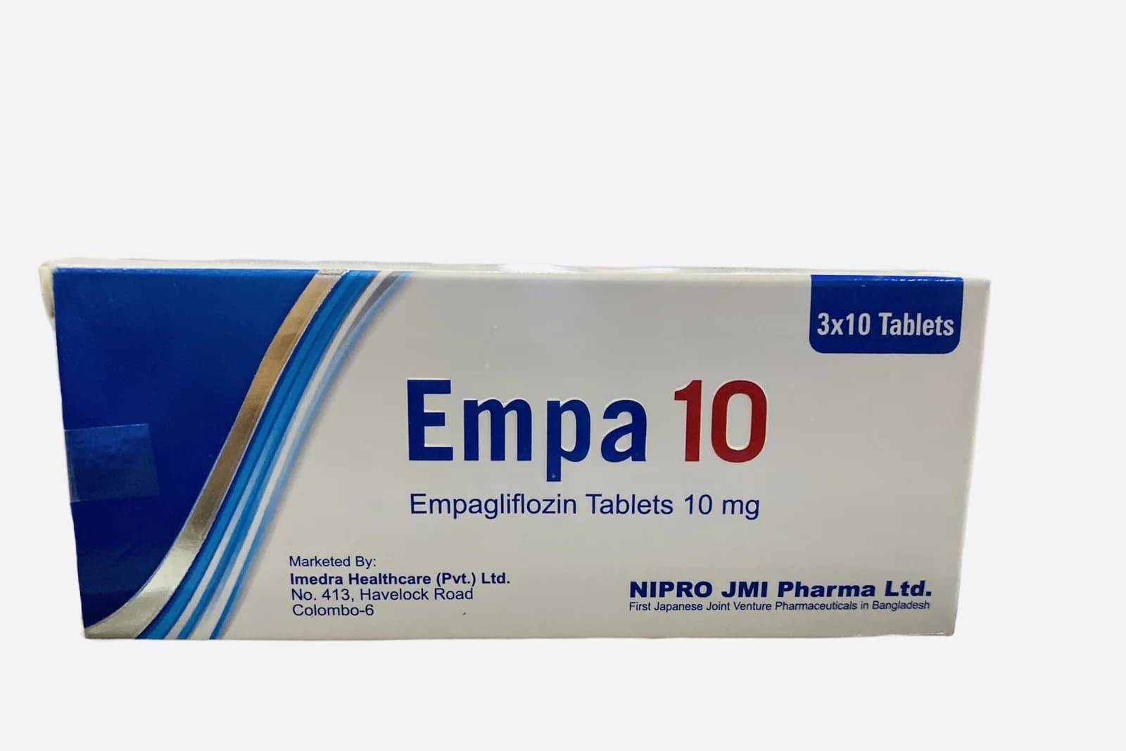 EMPA CAD L 10MG TAB