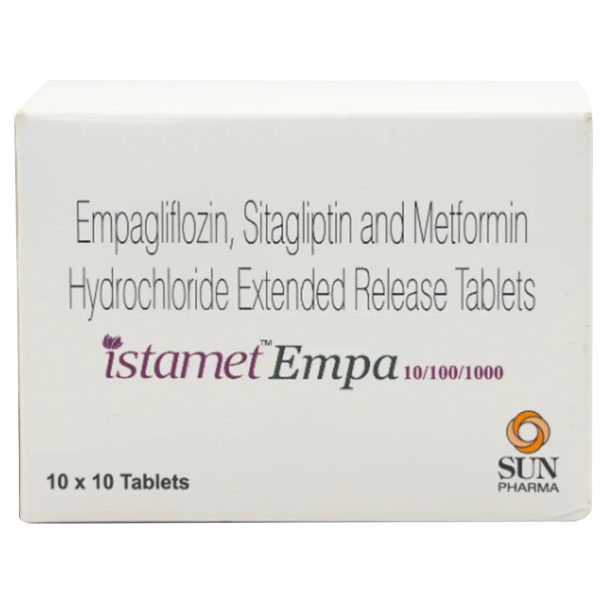 EMPABITE SM 10/100/1000MG TAB