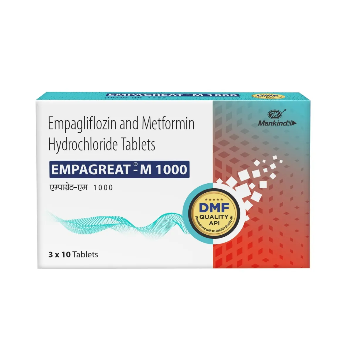 EMPAGREAT-M 1000MG TAB