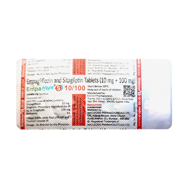 EMPAHOPE S 10/100MG TAB