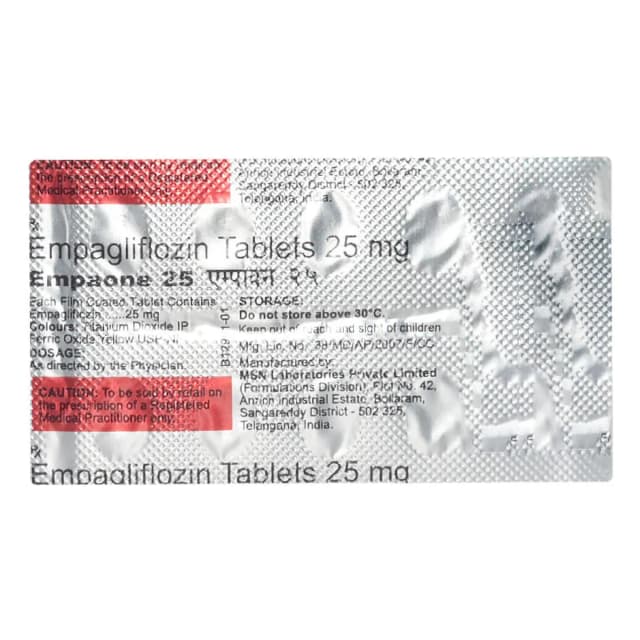 EMPAONE-LM ER 25/5/1000MG TAB