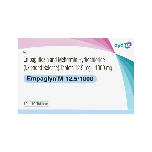 EMPAONE-M ER 12.5/1000MG TAB