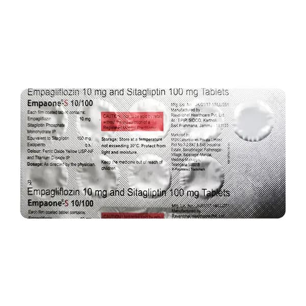EMPAONE-SM ER 10/100/1000MG TAB