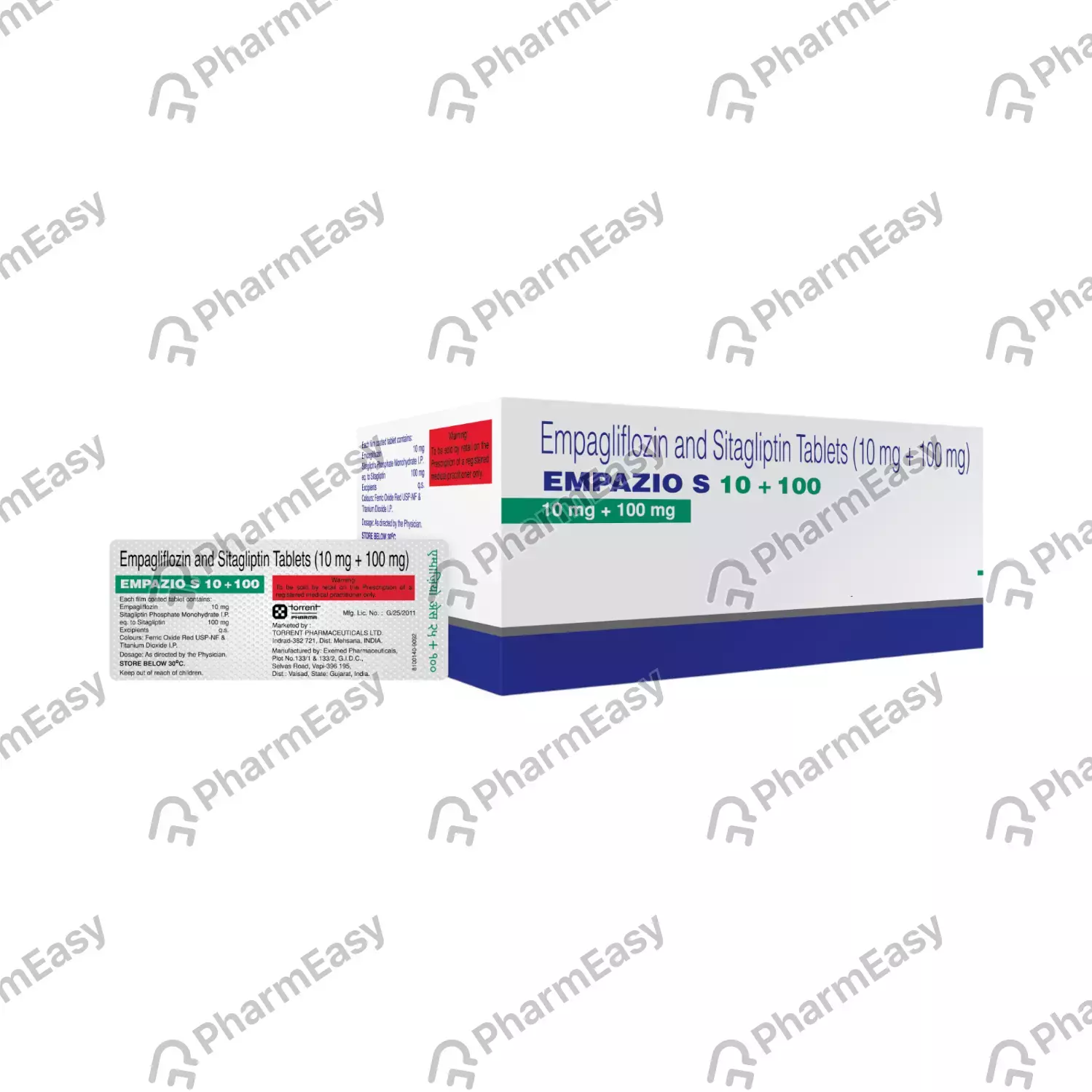 EMPAZIO S 10/100MG TAB