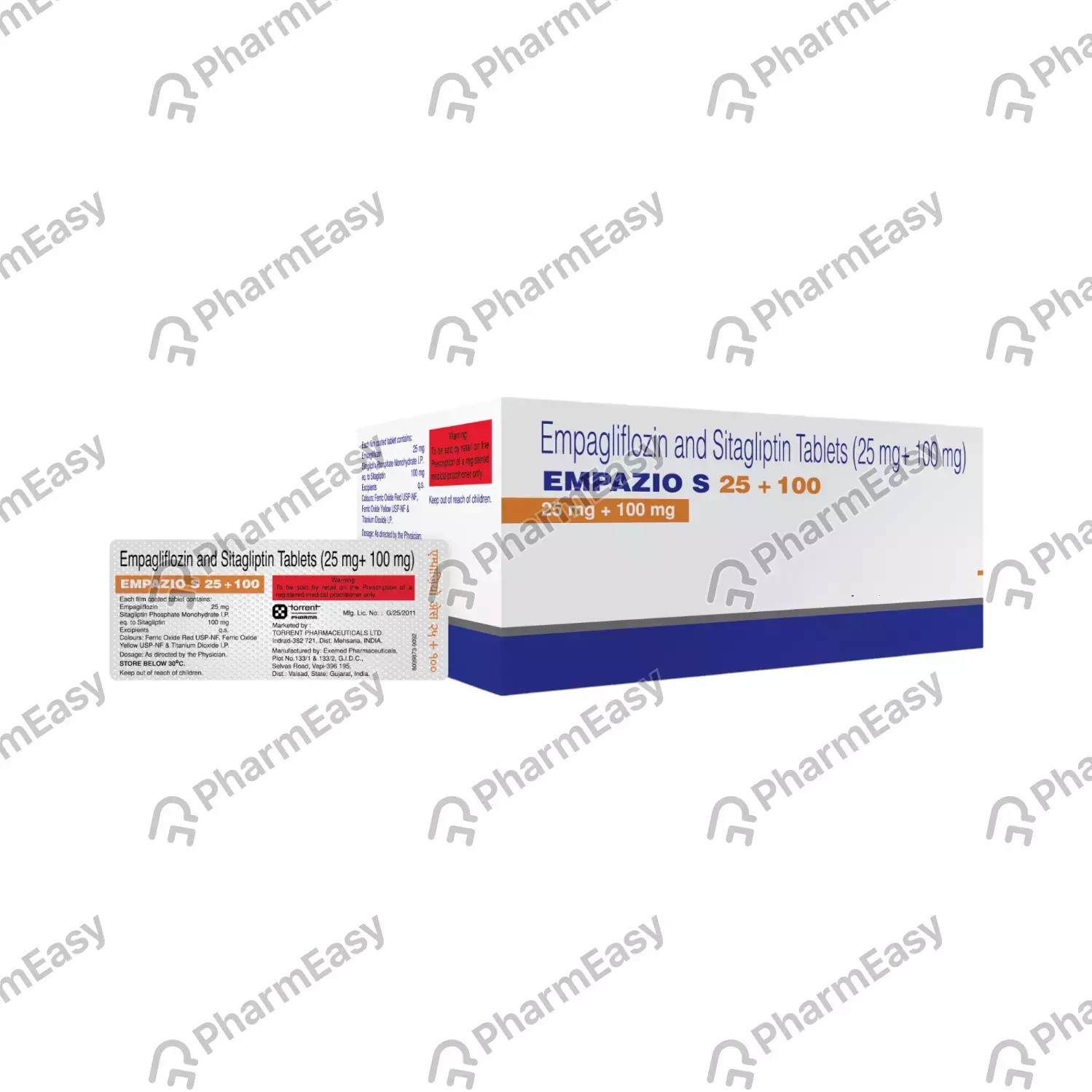 EMPAZIO S 25/100MG TAB