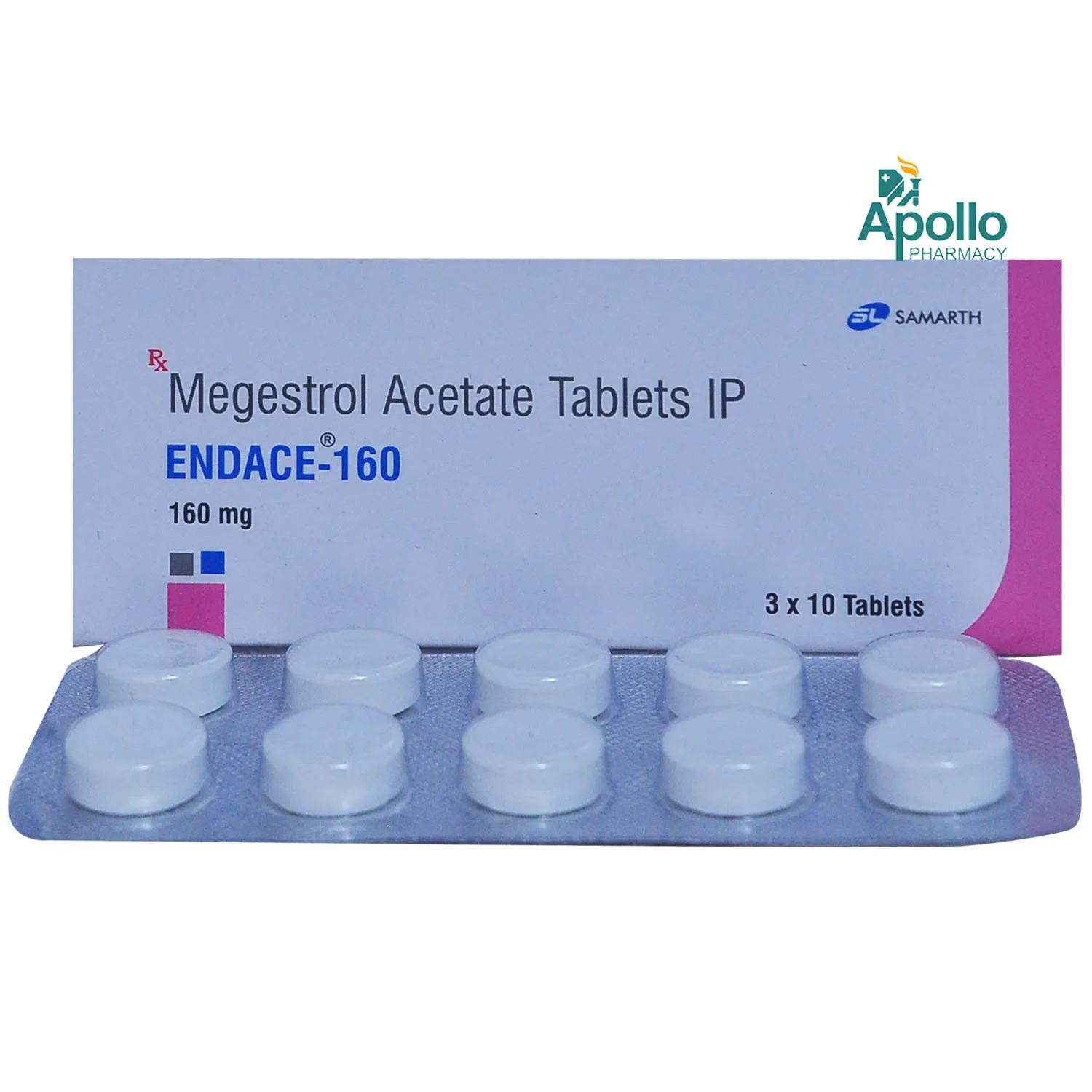 ENDACE 160MG TAB 10`S