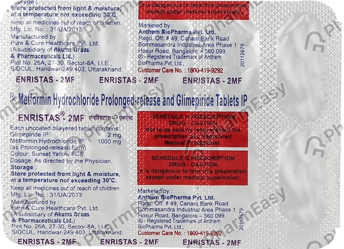 ENRISTAS 2MF TAB