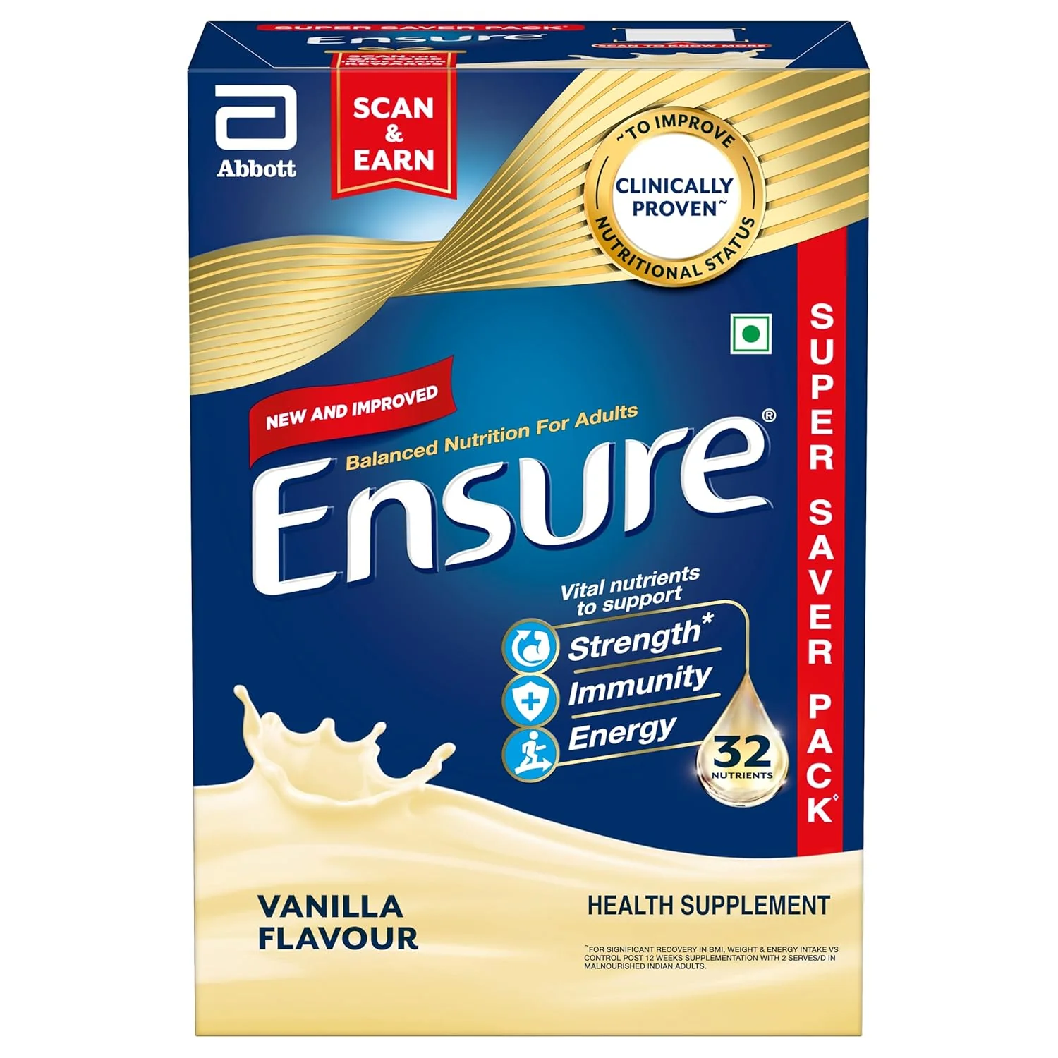 ENSURE VANILLA 950GM REFIL