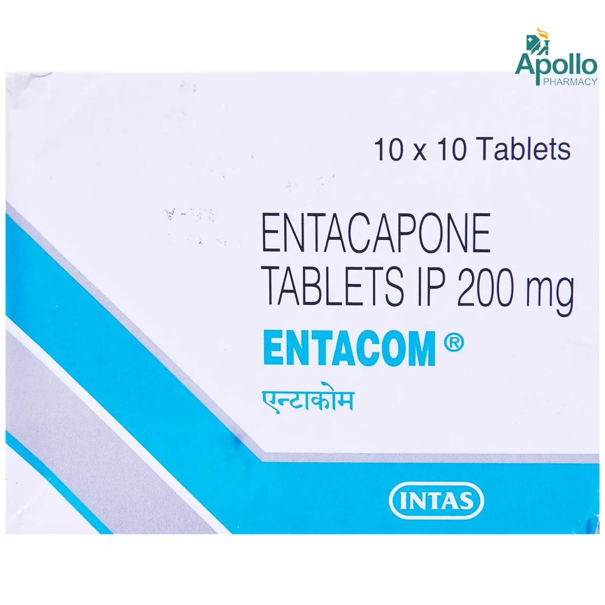 ENTACOM 200MG 10S